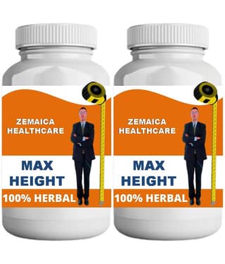 zemaicahealthcare MAX HEIGHT 0.2 kg Powder Pack of 2