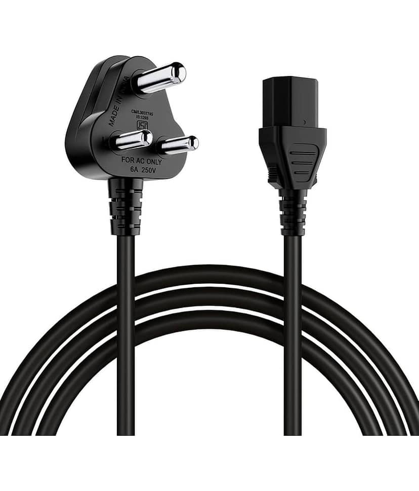 Portronics Black 3A Micro USB Cable 1.2 Meter