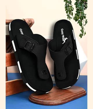Cozy Wear Blue Men's Daily Slipper