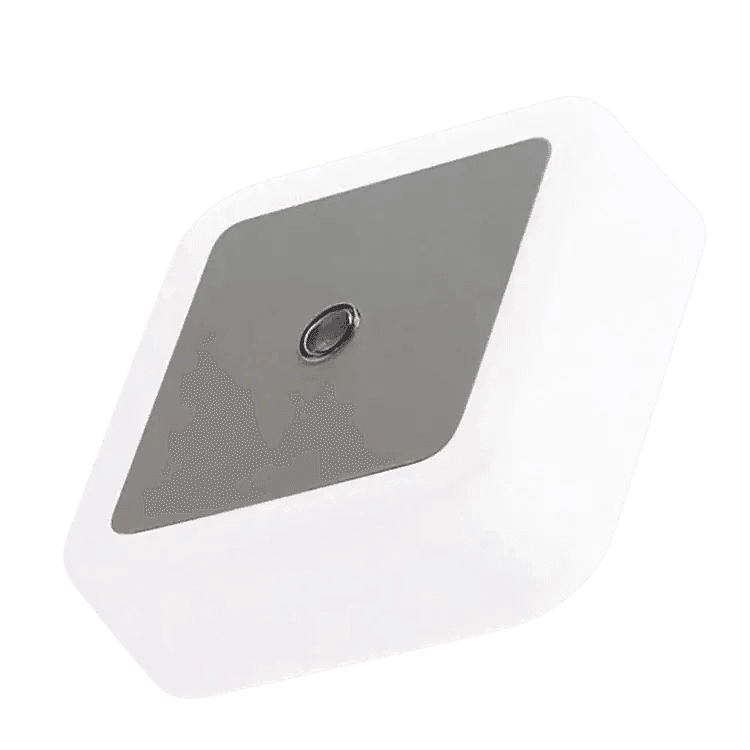 SPARKWORLD Plug-in Auto Sensor LED Night Light (Yellow) with Detachable Prong Adapters view 2