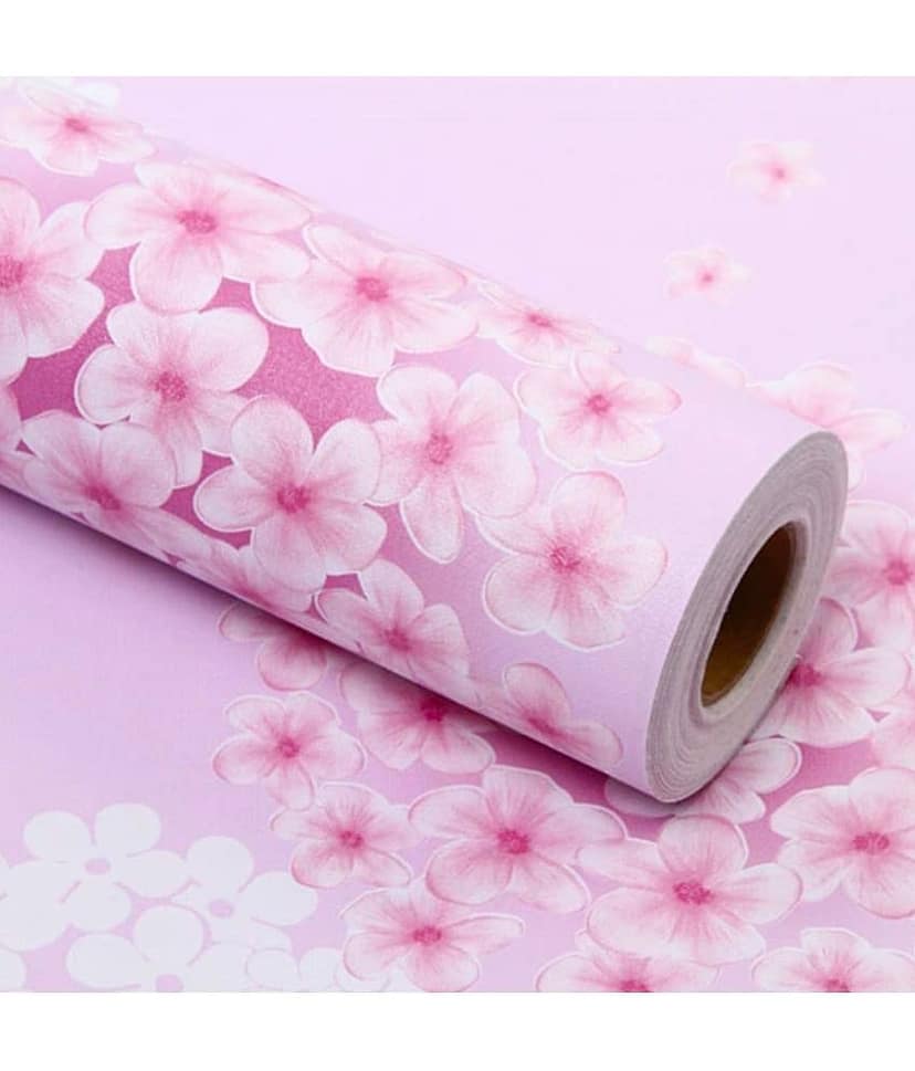 KAAF - Floral Wallpaper ( 40 x 250 ) cm ( Pack of 1 )