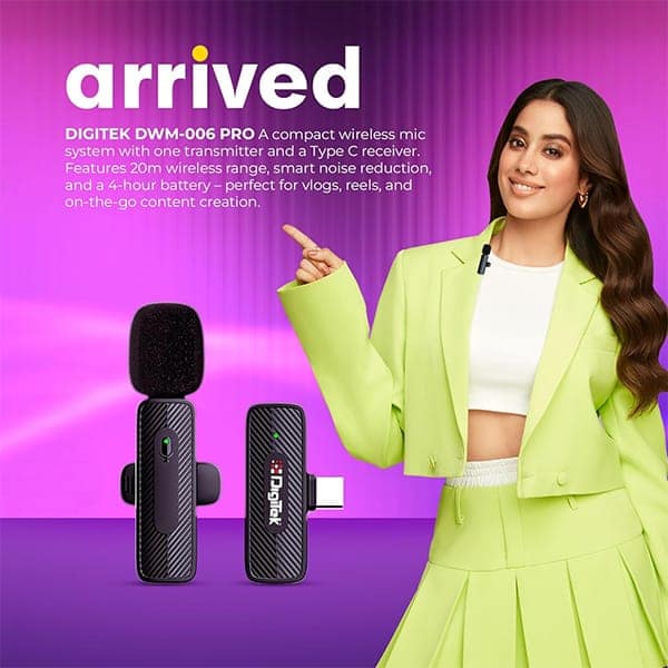 Digitek DWM-006 Pro Wireless Microphone view 5