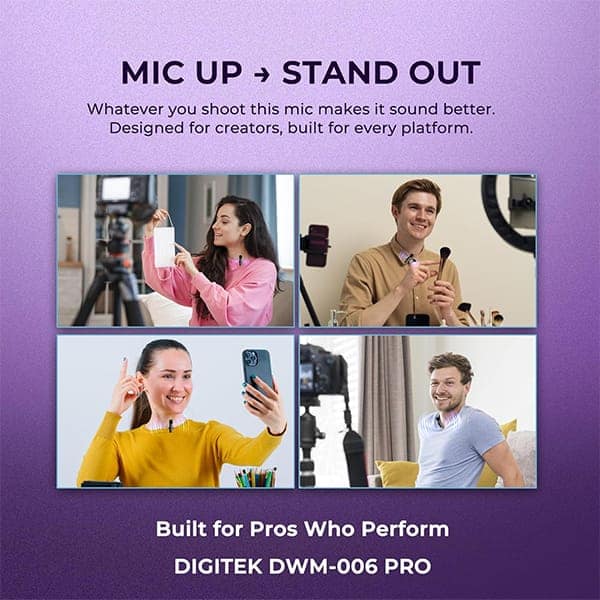 Digitek DWM-006 Pro Wireless Microphone view 9