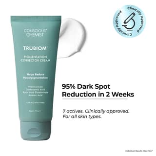 Conscious Chemist Pigmentation Removal Cream, Kojic, Azelaic & Tranexamic Acid, For Dark Spots (50 g)
