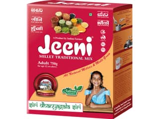 Jeeni Millet Traditional Mix 750g (Pack of 1)