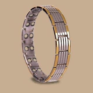 Gaze Me Energy Magnetic Bracelet Metal Stainless Steel Bracelet For Unisex Adult Unisex Child