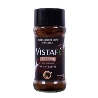 Vistafe Strong Espresso Instant Coffee for Bold Taste