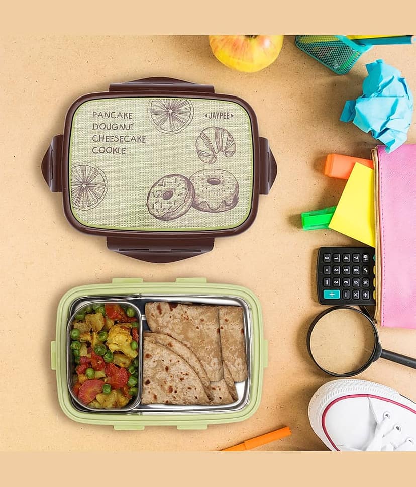 Jaypee Ecosteel Jr Stainless Steel School Lunch Boxes 1 - Container ( Pack of 1 ) view 2
