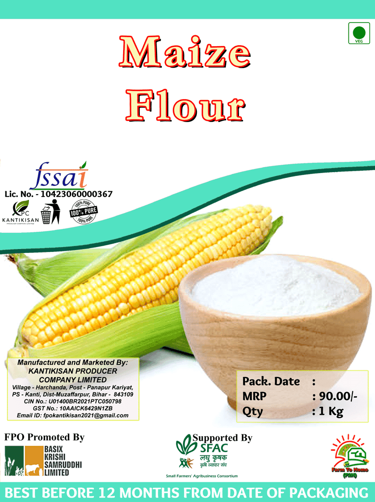 Maize Flour | 1Kg (pack of 5) view 3
