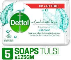 DETTOL SOAP TULSI SET OF 5 625G