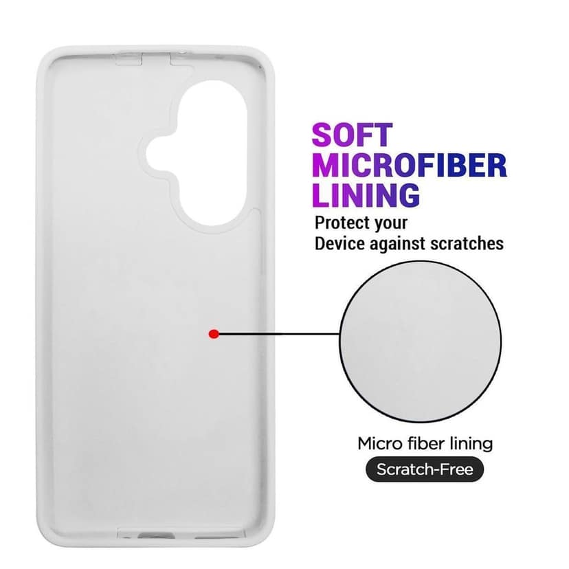 LIRAMARK Liquid Silicone Soft Back Cover Case for Oneplus Nord 3 5G view 4