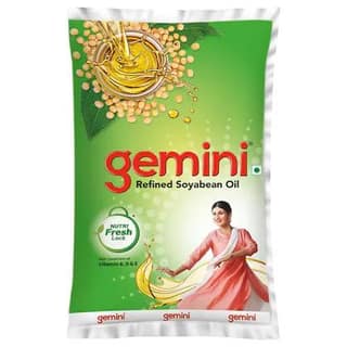 Gemini refined soyabean oil 1L