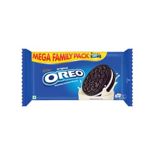 Cadbury Oreo Vanilla flavour Creme Sandwich Biscuit Mega Family Pack