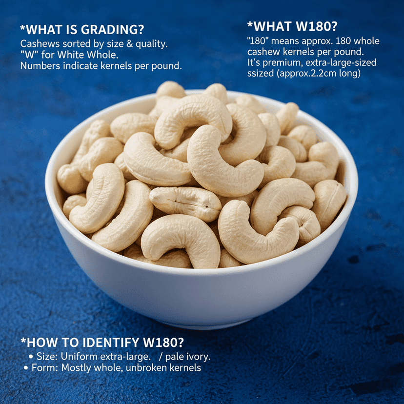 Maa Roots W180 Cashew Nuts 200g | Extra Large Premium Whole Kaju | Unroasted Konkan Cashews | Natural Dry Fruits | High Protein & Fibre Healthy Snacks view 3