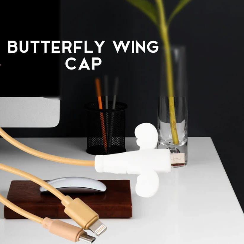 Silicone Data Cable Protector Angel 2-in-1 Cord Saver & Storage Tool ( 6 Pc ) view 5
