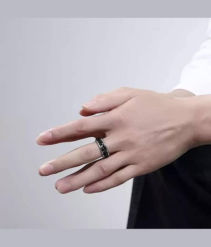 HEER COLLECTION - Silver Rings ( Pack of 1 ) view 2
