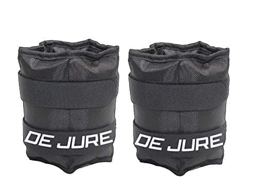 DE JURE FITNESS Ankle & Wrist Weight Set, Adjustable Strap