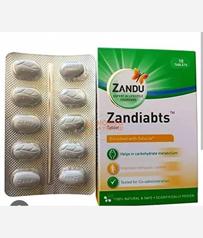 Generic ZANDU ZANDIABTS 30 TABLETS (PACK OF 3)