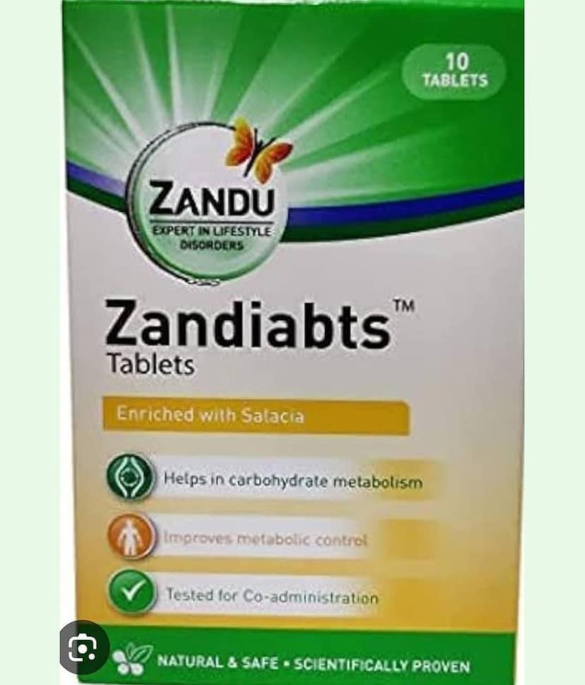 Generic ZANDU ZANDIABTS 30 TABLETS (PACK OF 3) view 2