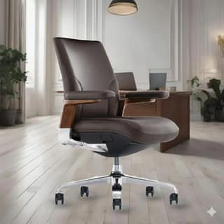 Rose President Mid Back Luxurious Chair