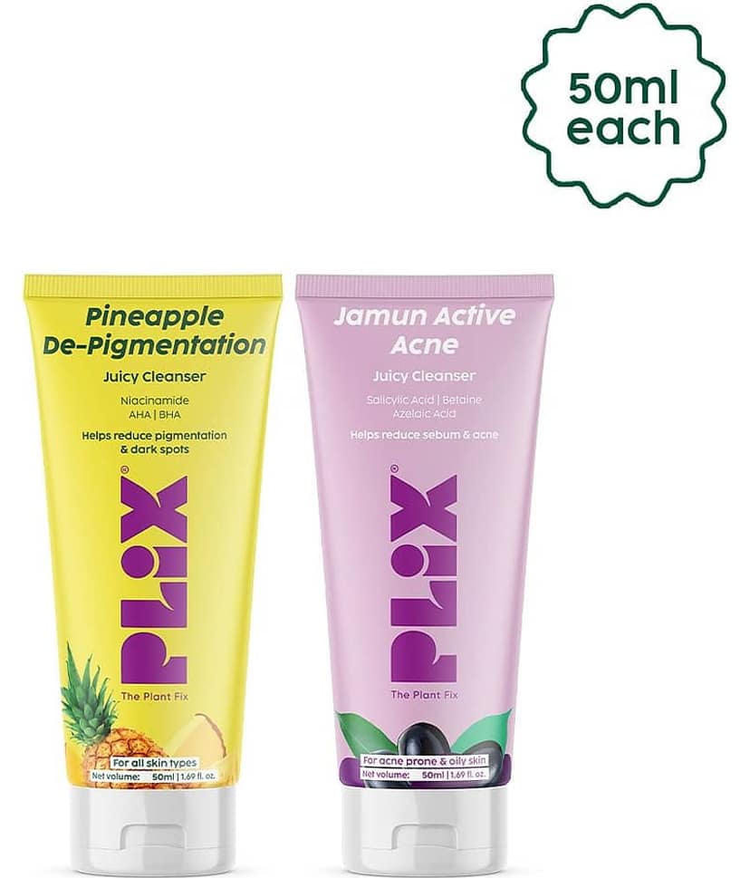 Plix - Daily Use Face Cleanser For All Skin Type 2 g ( Pack of 2 )
