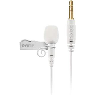 Rode Lavalier Go Professional-Grade Wearable Lapel Microphone White Color Edition - Wired
