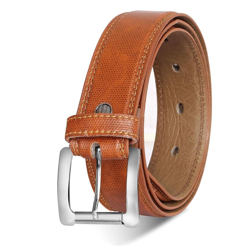 LOREM Brown Formal/casual PU Leather Belt For Men BT20-BKL06 view 2