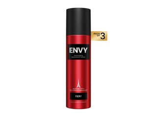 ENVY Pack of 3 Fiery Deos For Men - 120ml Each