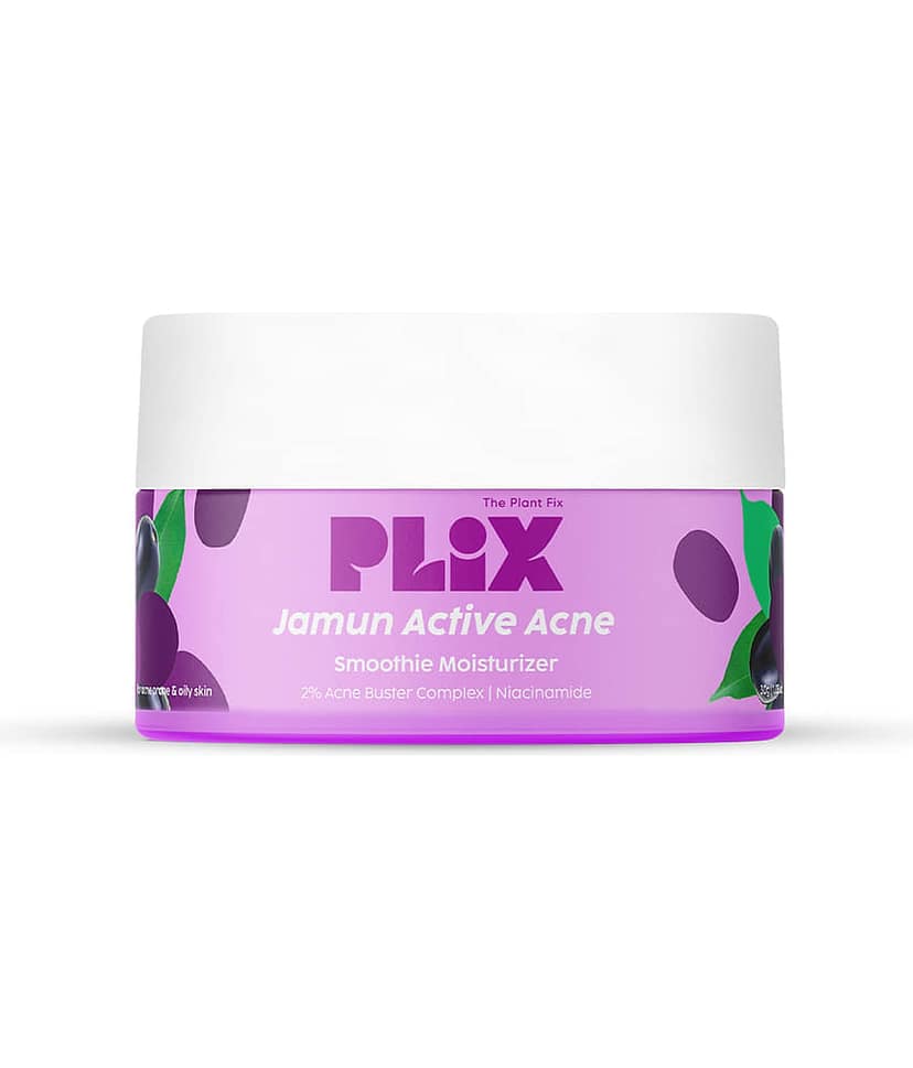 Plix 2% Niacinamide Jamun Moisturizer, Helps Reduce Pimples with 2% Acne Buster(50 g)