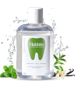Habbits Mouthwash Liquid Vanilla & Mint 250 mL