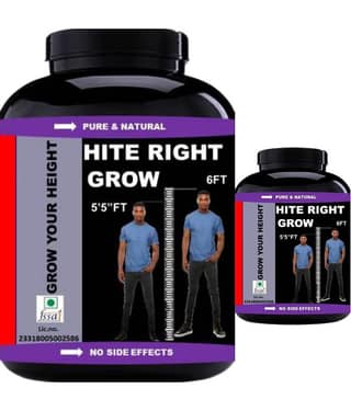 VITARA HEALTHCARE hite right grow chocolate flavor 0.2 kg Powder Pack of 2