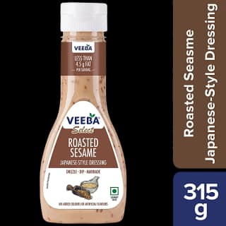 Veeba Roasted Sesame Japanese Style Dressing, 315 G Pet Jar