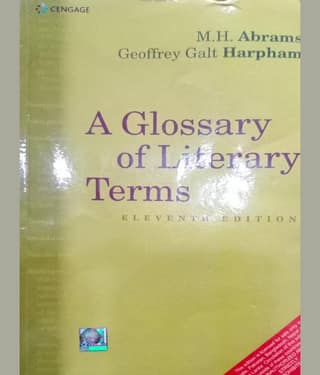 A Glossary of Literary Terms by M.H. Abrams