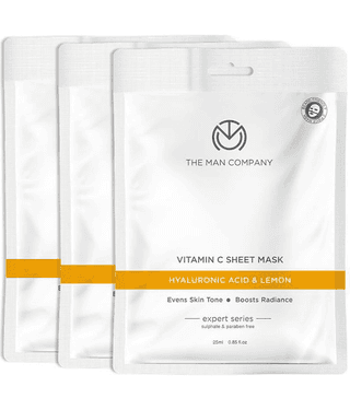 The Man Company - Anti-Aging Sheet Mask for All Skin Type (Pack of 3)
