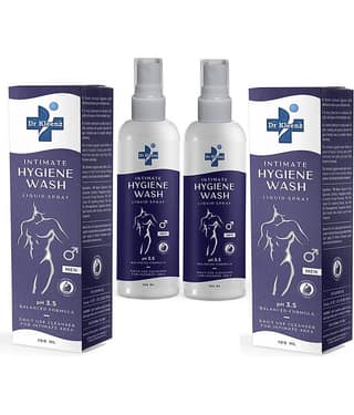 Dr Kleenz Intimate Hygiene Wash Cleanser 200 mL Pack of 2