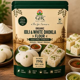 Organic Idli & White Dhokla Flour