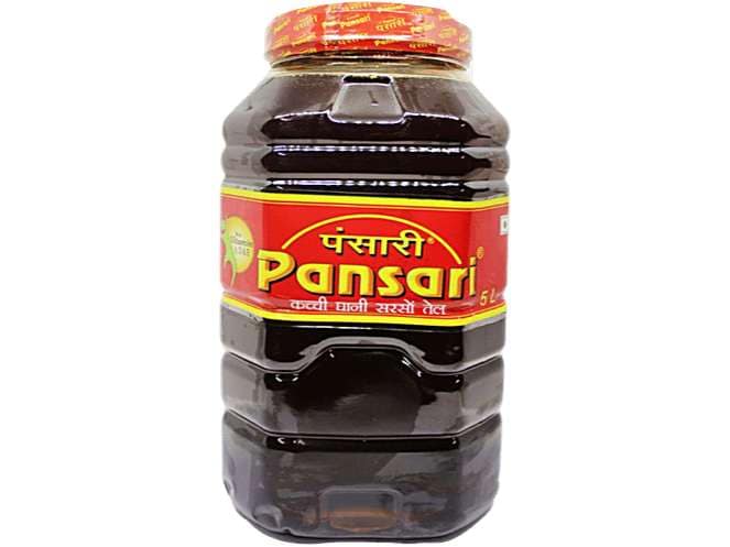 Pansari Mustard Oil 5 Litre - Jar