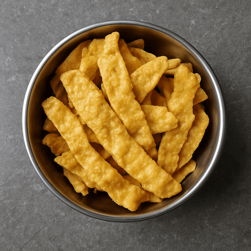 JANNI BHIMALA Studio's fafda - traditional indian snack view 2
