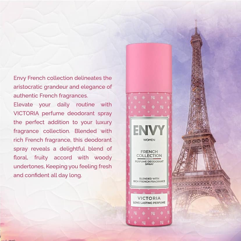 ENVY Pack of 2 Victoria Deos For Women - 120ml Each view 3