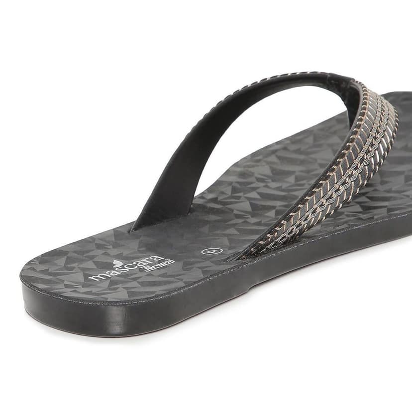 Paragon Women's Black Flip Flops (K7201L-BLK ) UK: 8 view 7