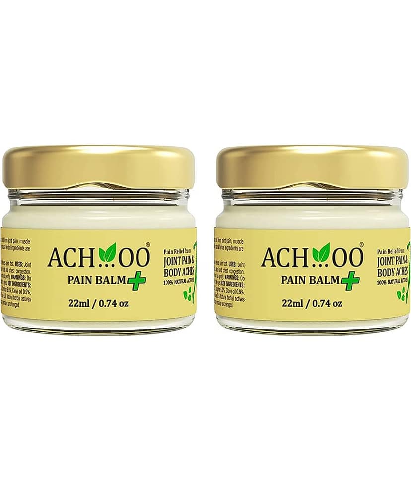 ACH...OO Pain Balm Joint Pain and Body Aches 22ml (Pack of 2)