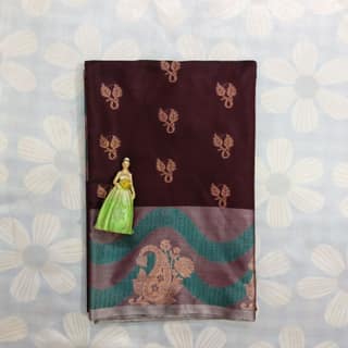 Tussar Silk Saree with Blouse