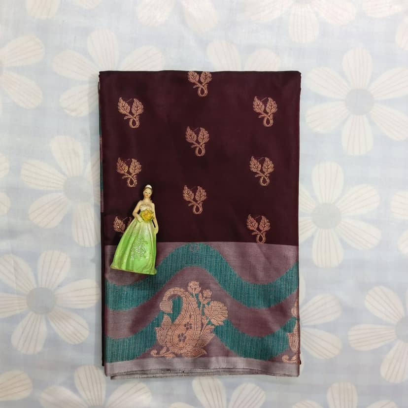 Tussar Silk Saree with Blouse