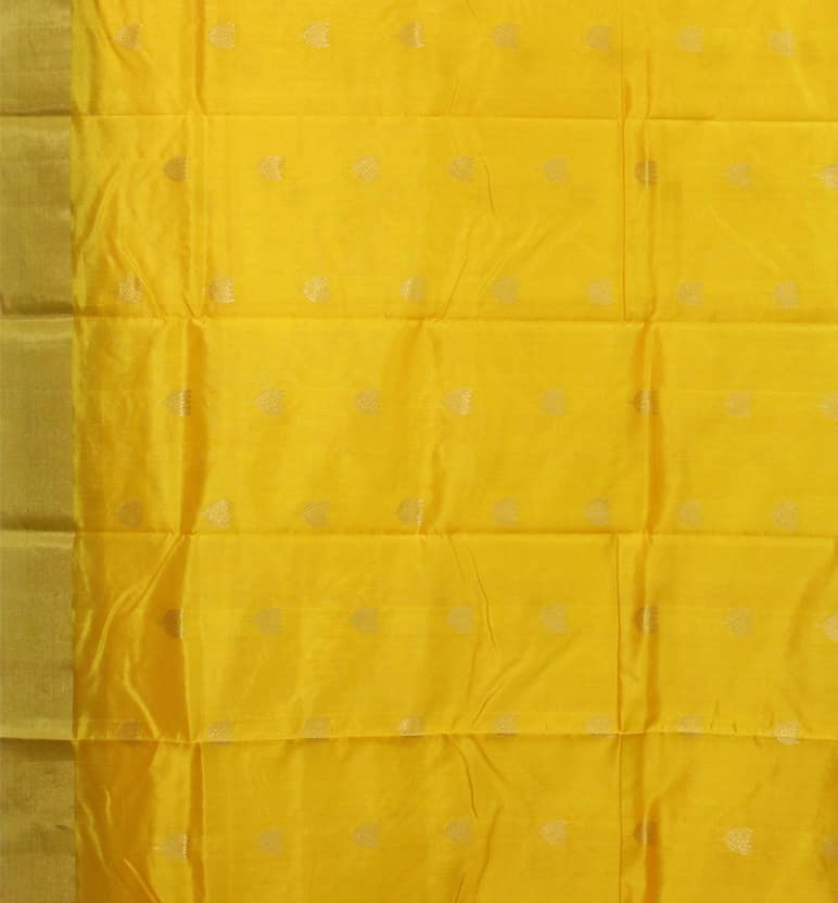 Handloom Chanderi Pure Silk Saree view 3