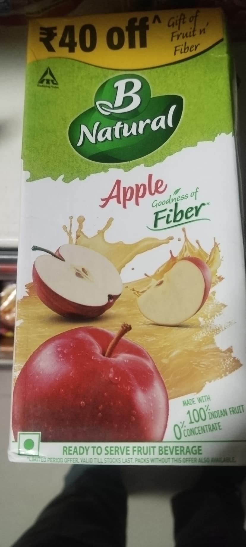 B natural apple