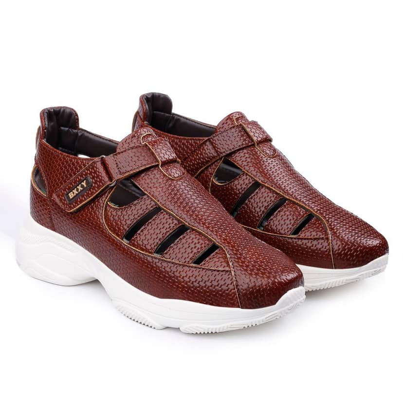 Bxxy's 3 Inch Height Increasing Elevator Sandals for Men view 5