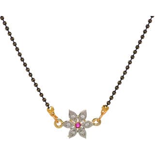 Hetprit Brass Gold Plated Mangal Sutra For Woman
