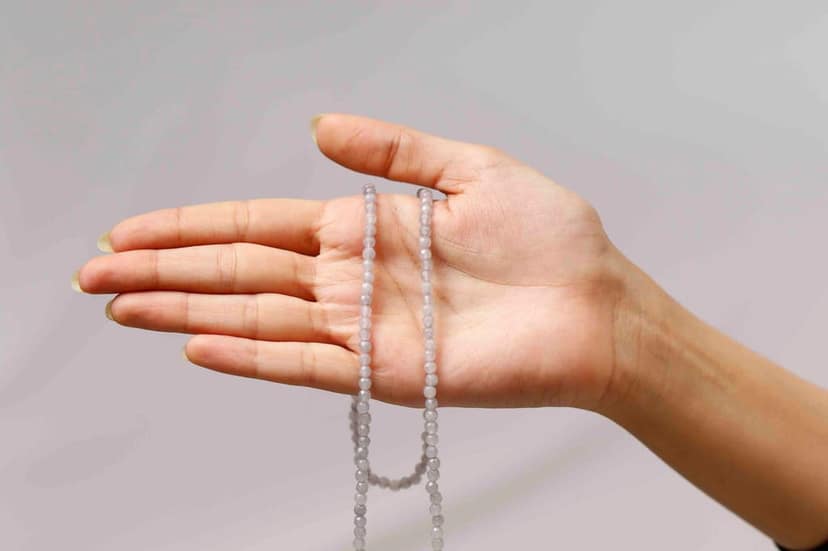 Semi Precious Beaded Mask Chain (Unisex) view 9