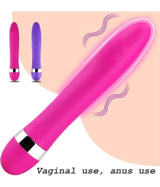 KAMAHOUSE WATERPROOF SILENT G-SPOT DILDO VIBRATOR AV STICK