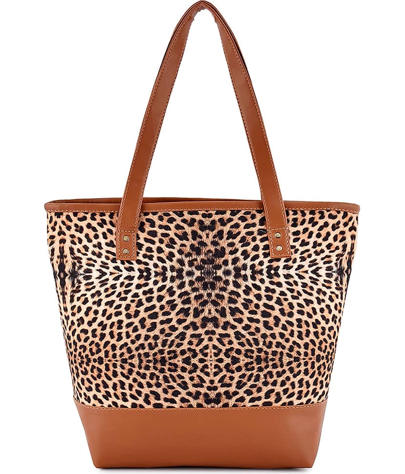 SAKWOODS Tote Bag Canvas Set of 1 ( Brown ) view 2